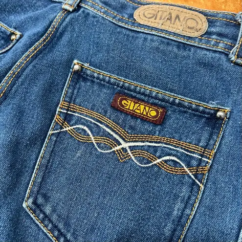 Vintage Gitano Blue Jeans size 11/12 100% cotton made in Hong Kong straight