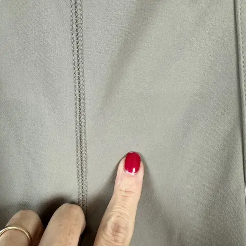 Fabletics NEW  Hybrid Cargo Pants Women's Small Smoke Tan Nylon Pockets Leggings