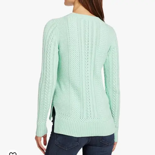 BCBG MaxAzria Mint Green Wool Blend Knit Sweater Women’s Size Small Spring