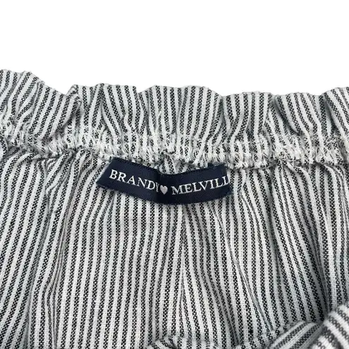 Brandy Melville Theia Off The Shoulder Striped Top Sz Small