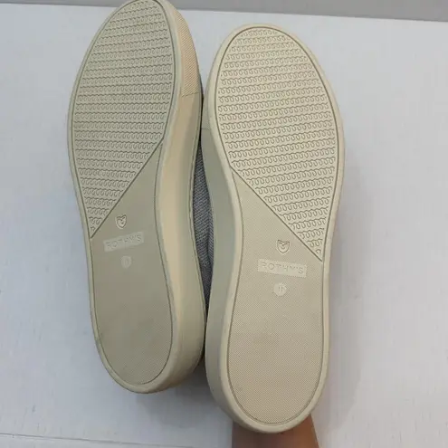 Rothy's Shoes Womens Sz 11 Gray Slip On Casual Sneaker Knit Washable Comfortable