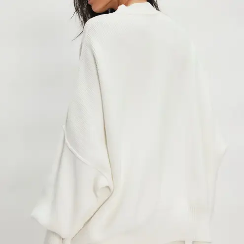 FP Movement by Free People White Crew Neck Sweater Size M