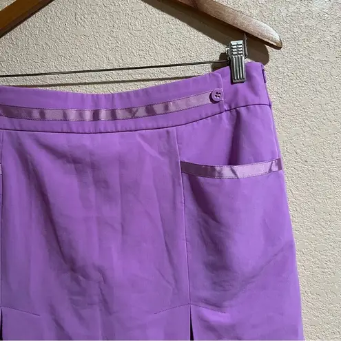 ep pro  purple golf skirt skort with slits 12