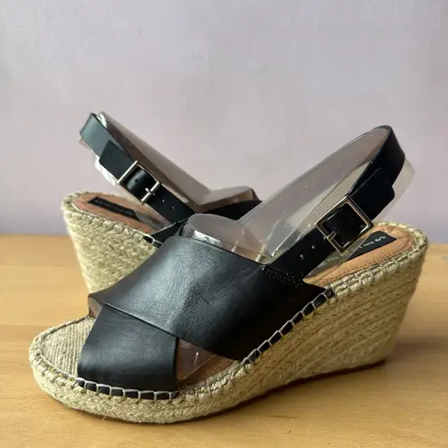 Steven By Steve Madden Brand New in Box Stellar Black  Wedges