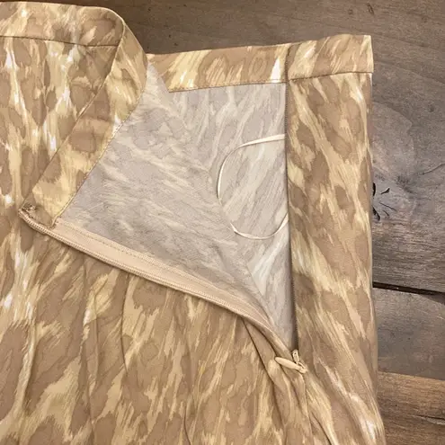 J. McLaughlin Womens 10 Louisa May Cheetah Leopard Print Romantic Maxi Skirt