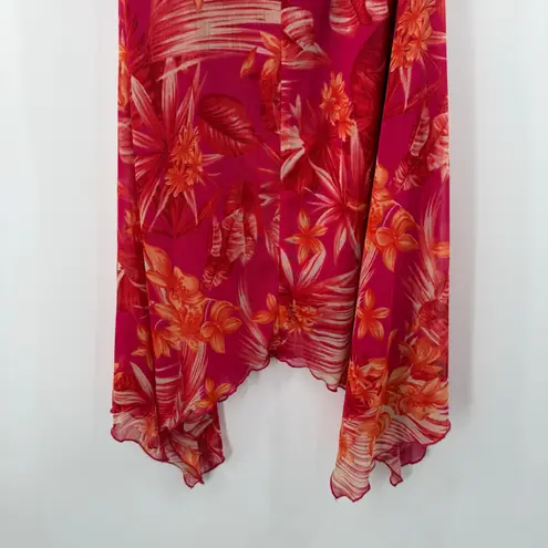 Ruby Rox Vintage Y2K Fairy Dress Size Small  Made in USA Floral Butterfly Midi