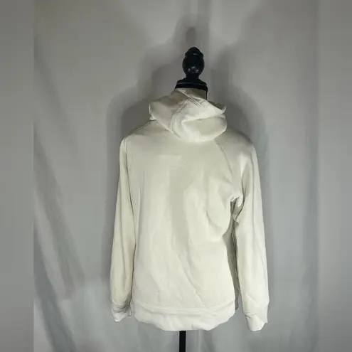 Under Armour Charged Cotton Storm Women’s Full Zip Hoodie w/Fleece Lining White Size M