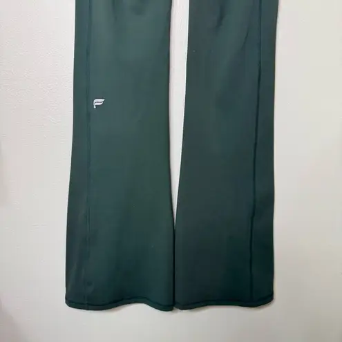 Fabletics  Oasis PureLuxe High Waisted Kick Flare Leggings Pant Storm Slate Small