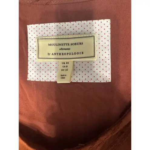 Moulinette Soeurs NWT Anthropologie Guinevere Maxi Dress By Size 0