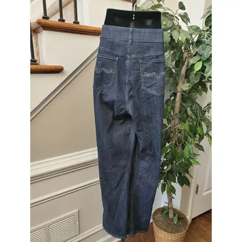 Riders By Lee  Women's Blue Denim Cotton Mid Rise Bootcut Jeans Pant Size 20W/M