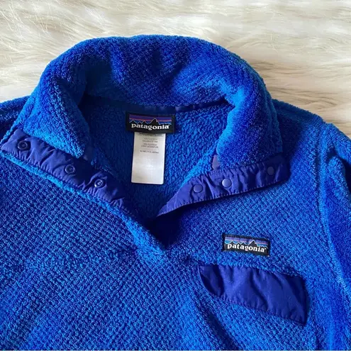 Patagonia  Dark Blue Fuzzy Re-Tool Snap Tee Jacket Sz XS - Image 55
