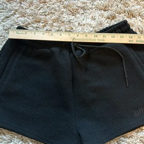 Native Language Clothing Waffle Shorties Shorts Women's Black