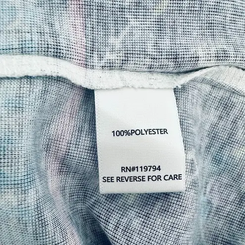 One World Womens Top XL Dancing Dead Skeletons Skulls Mardi Gras Halloween Goth