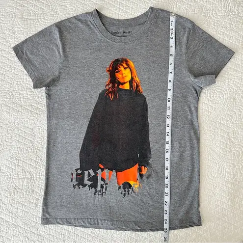 Taylor Swift Reputation T-Shirt Tee Gray Pop Music Singer Songwriter Tour
