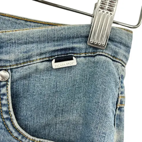 Escada Sport Linda Slim Special Jeans Blue Denim Size 38 / US 8