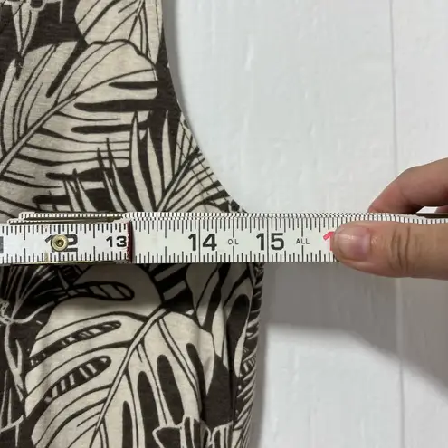 Pact Tank Organic Cotton Blend Fit Flare dress shelf bra pockets size med Green