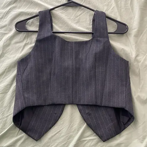 Moon River NWT Pinstripe Suit Skirt