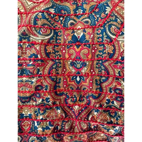 Haute Hippie flutter sleeve, tiered peasant-style maxi-dress size 14