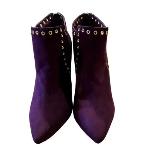 Izabella Rue Women Plum Ankle Boots Size 9