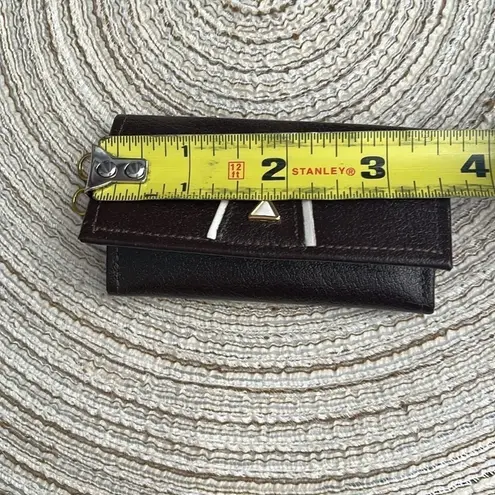 NOS Princess Prince Gardner key gard GENUINE LEATHER Brown NEW