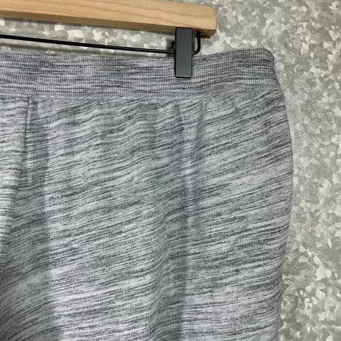 Catherines Women's Plus Size Gray Marled Sweatpants