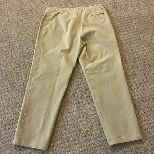 Façonnable F. By Faconnable Flat Front Khaki Chino Pants
