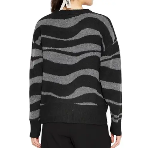 NEW Wicked Women’s Striped Graphic Cardigan size XS Black