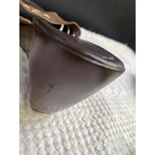 Montego Bay Club Women's Brown Shoes/ Sandals Heel 3.5" Size 8.5 SKU 3361