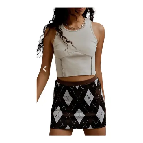 Daydreamer The Backstage Tank in Dirty White XS New