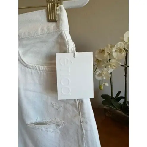 ETICA Fern High Rise Short Vintage White NWT Size 25 | Retail $138 | Sold Out