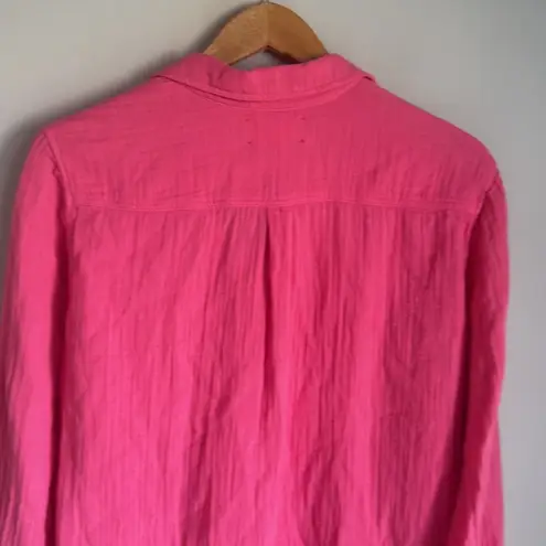 XIRENA SCOUT SHIRT PINK MEDIUM