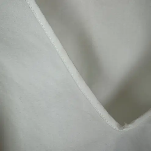 See By Chloe Eyelet Flutter Sleeve Blouse Size 36 (XS) White V-Neck Feminine - Image 3