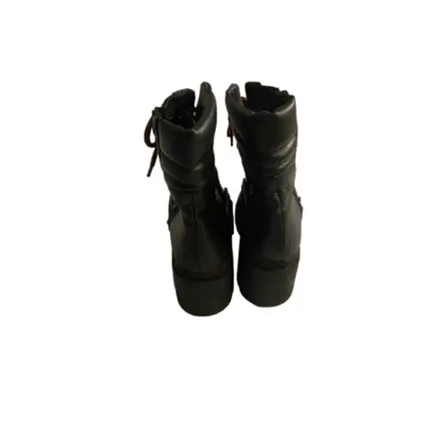 Grunge Combat Moto Boots Lust For Life LL