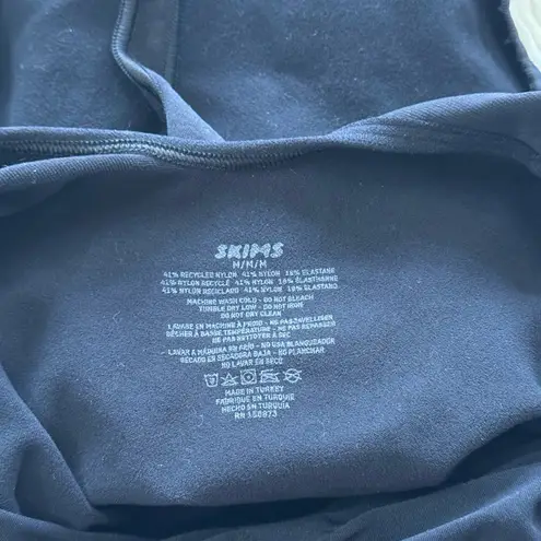 SKIMS Seamless Sculpt Thong Bodysuit Onyx Size Medium