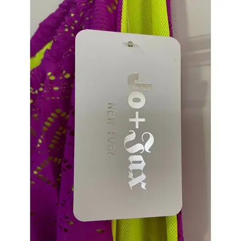 Jo&Jax Jo+Jax BoHo Swimsuit Cover-Up Women's Medium M 6-8 Wildberry/Citron Swim Coverup