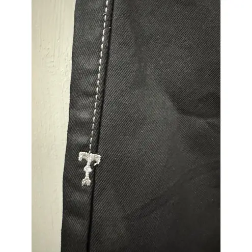 Cowgirl Tuff Co Womens Black Bootcut Jeans Embellished Pocket Western Size 31x33