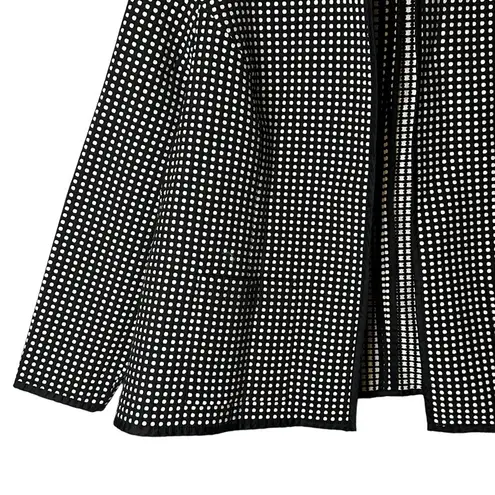 Laura Ashley Black & White Polka Dot Blazer Size 3X