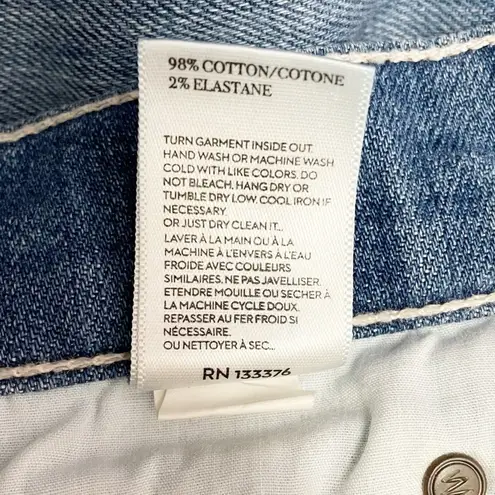 Mother The Rascal Cuff Jeans Size 25 in Adios To My Old Life Medium Wash Crop Blue - Image 15
