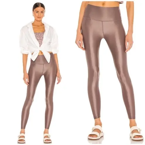Beyond Yoga Sportgloss Smooth Operator High Waisted Midi legging cocoa brown M