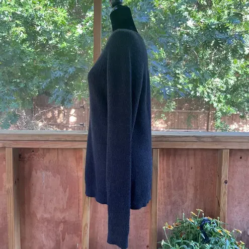 Club Monaco Women's Black Longline Pullover Sweater Size M