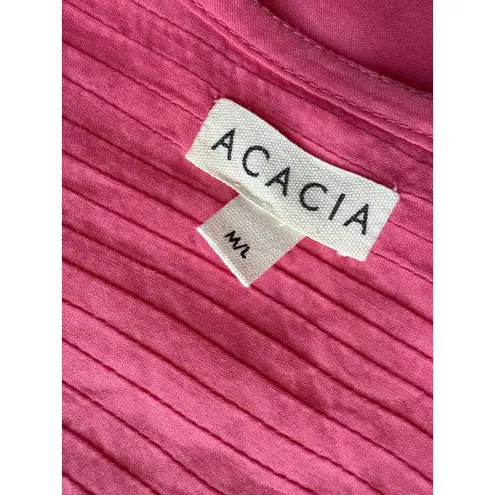 Acacia Swimwear ACACIA Elenora Cotton Maxi Dress in Astor Pink Size Medium/ Large - Image 6