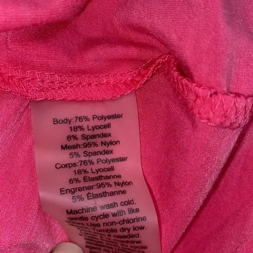 Nanette Lepore  pink top sleeveless size XLarge