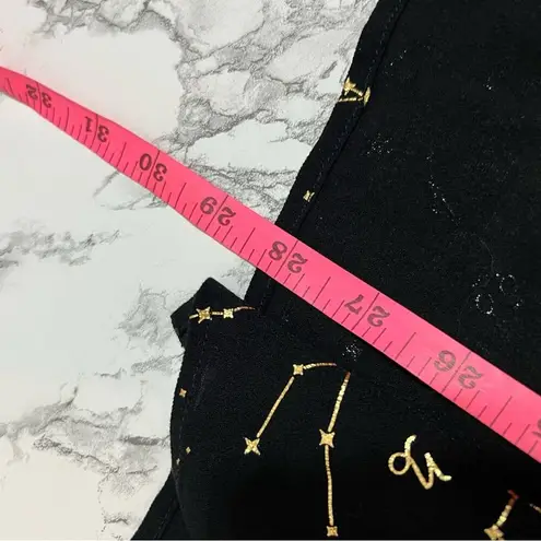 NWT SUNSHINE 79 Graphic Resort Shirt swim cover up zodiac Sz L/XL Black