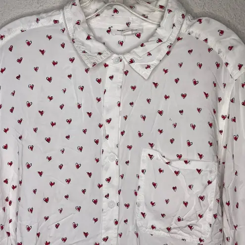 Beach Lunch Lounge Top Hearts