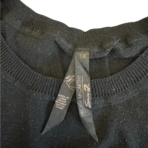 Melissa McCarthy x Seven7 Black 'Le Meow' Cat Top