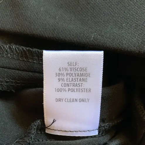 Bailey44 NEW Bailey 44 Waverly Flared Trouser Pants size 10 Black