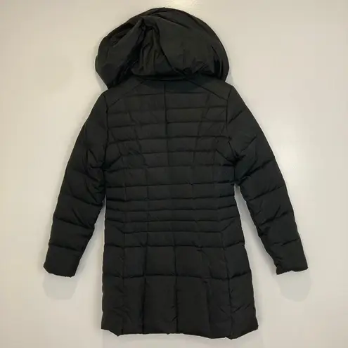 Cole Haan  Zip Front Down Black Puffer Jacket Size Small