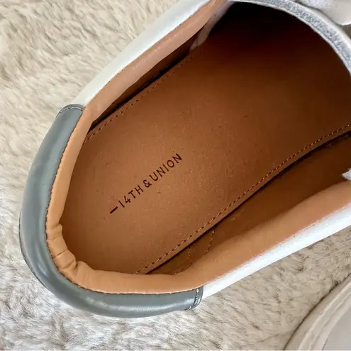 14th & Union White Leather Solla Sneaker, 9.5