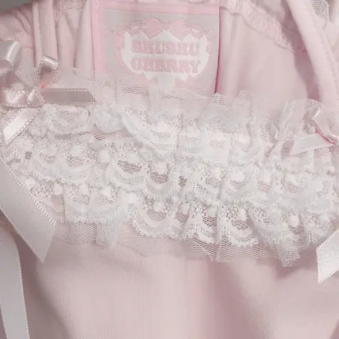 shushucherry top Pink