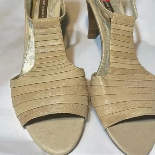 Adrienne Vittadini  Beige 2" Heels 10